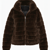 giaccone medio reversibile AZ6825G MORO MARICLA 