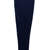 pantalone punto milano viscosa con fibbia MS2780SC BLU MARICLA 