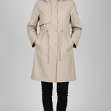 Parka Leggero con Cappuccio LIN11 BEIGE LINDAS 