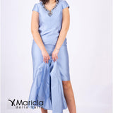 giacca+bolero prezioso SP220020 CELESTE SONIA PENA 