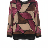 maglia doppiata fantasia DB10596 AMARONE MARICLA 