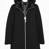 giaccone spalmato con gilet trapunta LIN3403 NERO LINDAS 