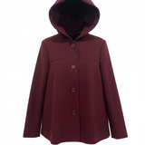 Giaccone medio in panno con cappuccio ARCIERE AMARONE MARICLA 