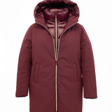 giaccone spalmato con trapunta LIN3407 AMARONE LINDAS 