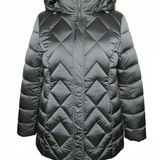 Giaccone piumino con cappuccio LIN3458 INDACO LINDAS 