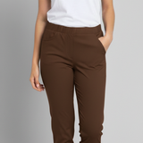 pantalone elastico CF16020P26 MORO CARLA FERRONI 