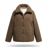 Giaccone teddy CARVING TABACCO MARICLA 