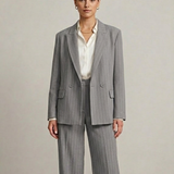 giacca over doppio petto EC04103 GRIGIO MARICLA 