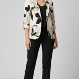 tailleur con giacca fantasia ATENA NERO MARICLA 