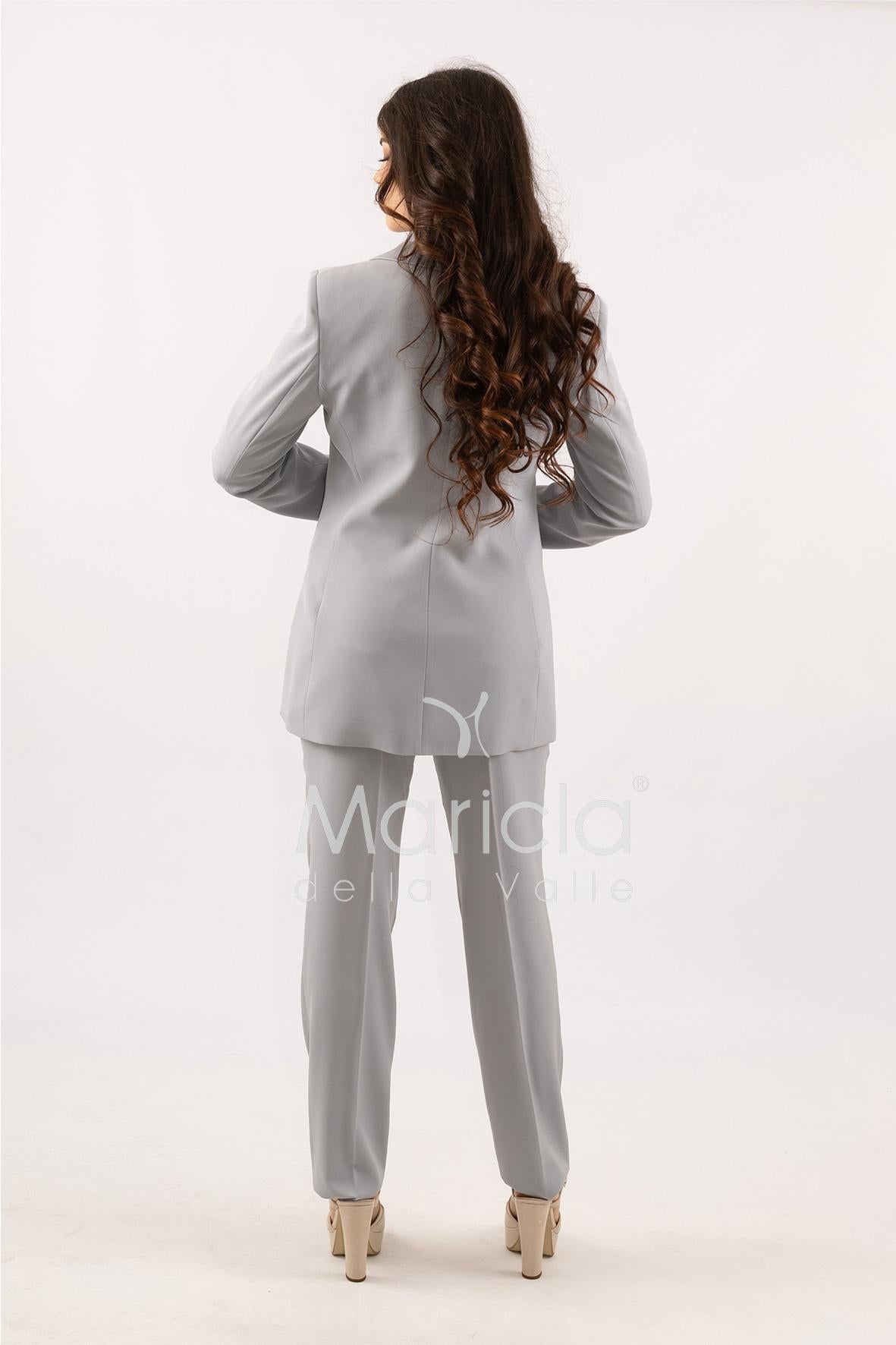 Tailleur smoking Completo 3 pezzi SH726TP PERLA SHARON 