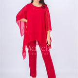 Completo pantalone e casacca PF411 FUXIA PAOLA FORTI 