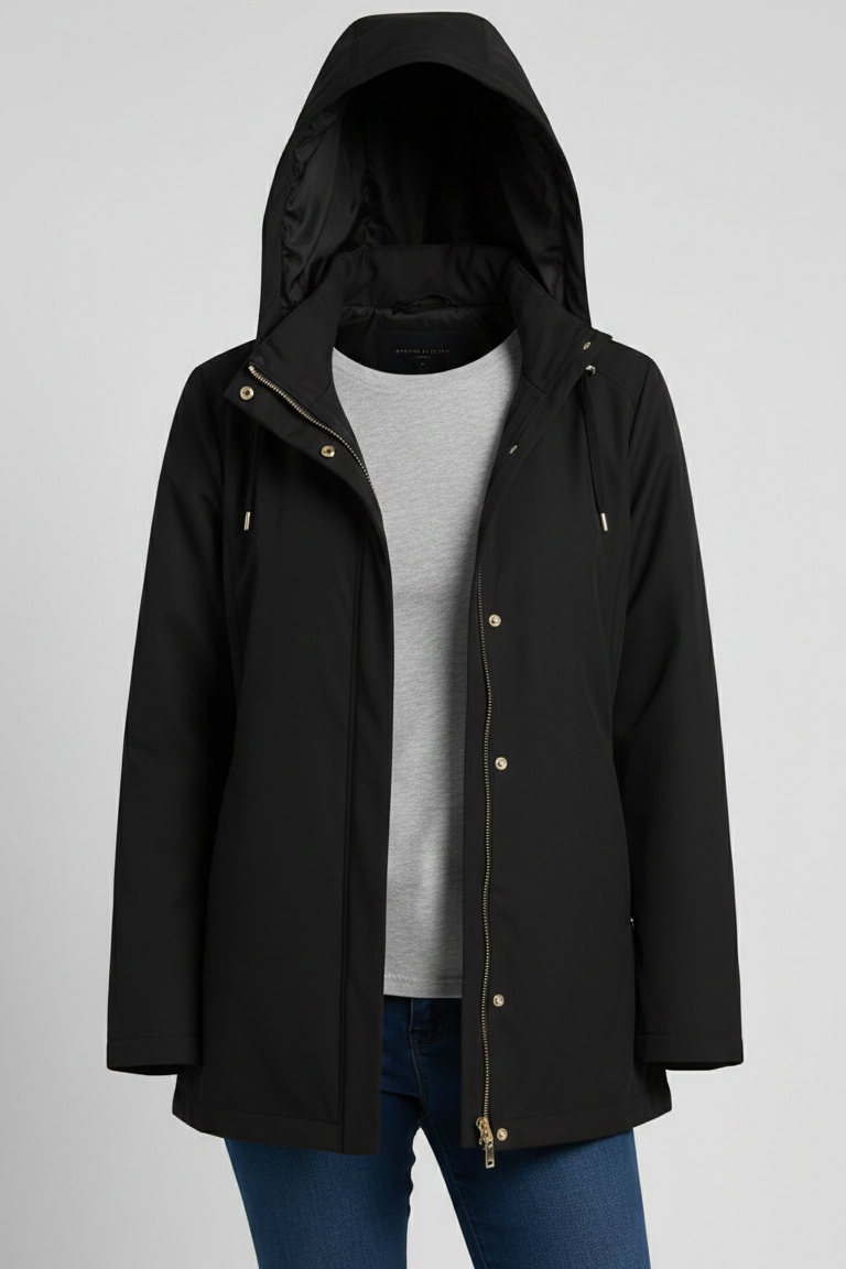 Parka Tecnico con Cappuccio ARTISTA NERO MARICLA 