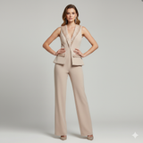 tuta smoking con strass LH117TU BURRO SHARON 