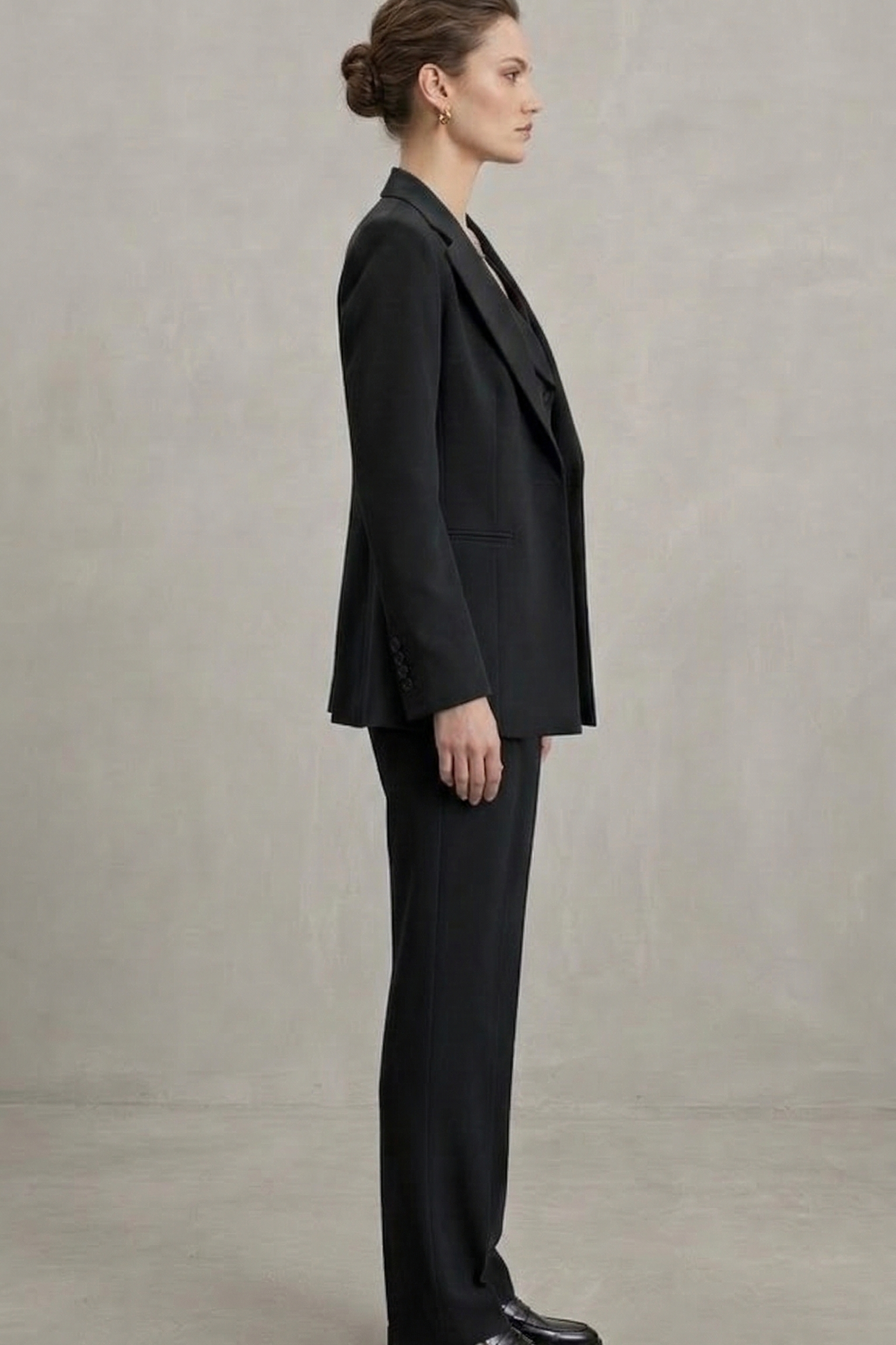 Completo 3 pezzi con gilet AD10101 NERO MARICLA 