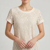 maglia petali PALMINA PANNA MARICLA 