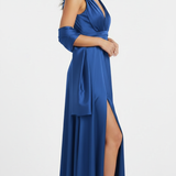 Abito lungo con spacco JC35456 ROYAL MARICLA ELEGANCE 