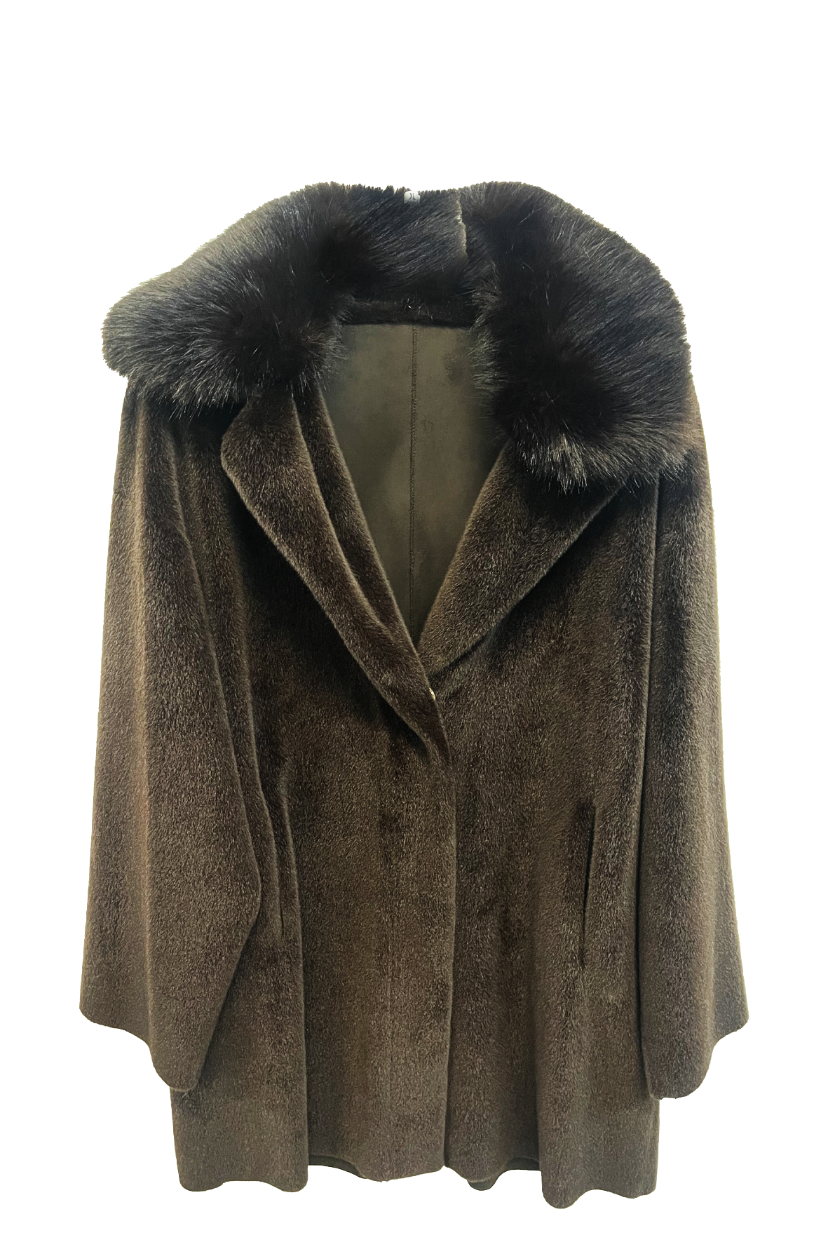 Cappotto in ecopelliccia reversibile IRMA MORO MARICLA 