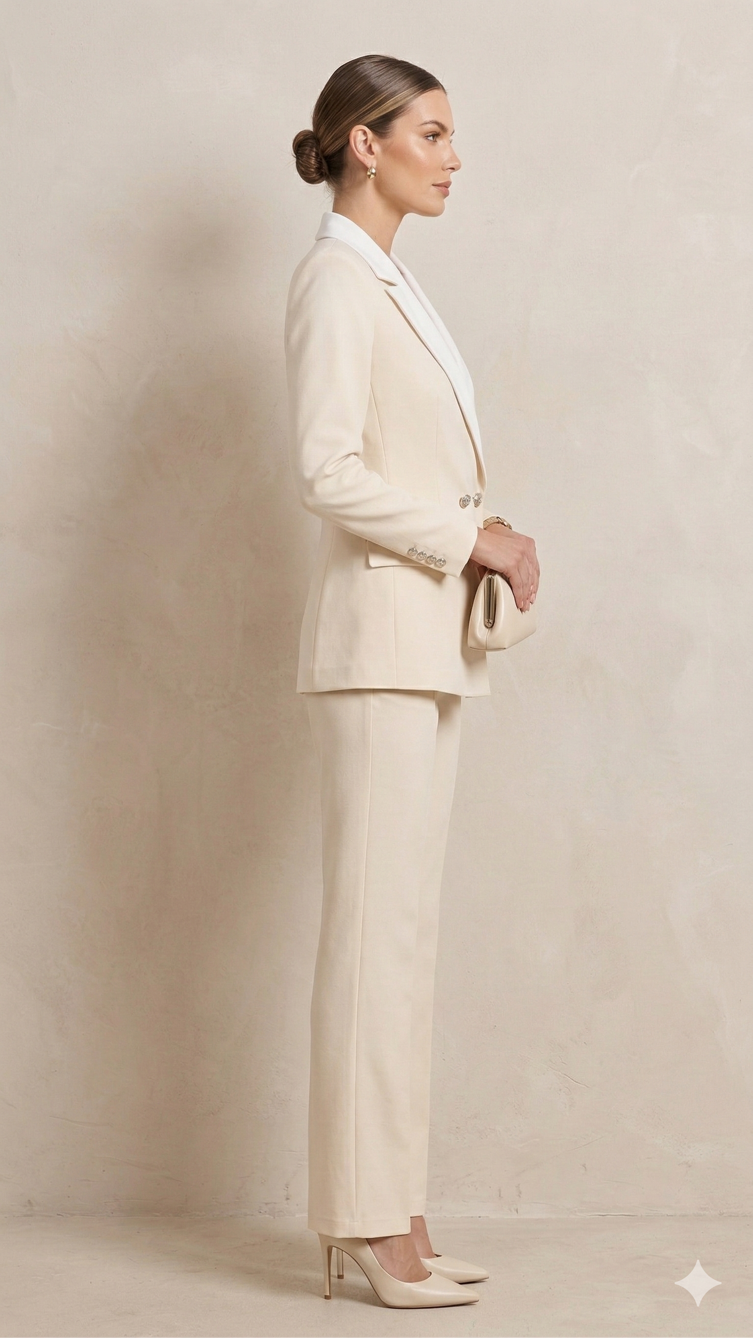 Completo Sartoriale Bicolore MUSA PANNA MARICLA 