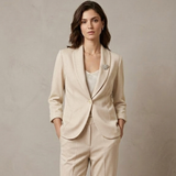 giacca tweed GR2016PE BEIGE MARICLA 