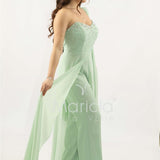 tuta con corpetto strass SH914TU MENTA SHARON 
