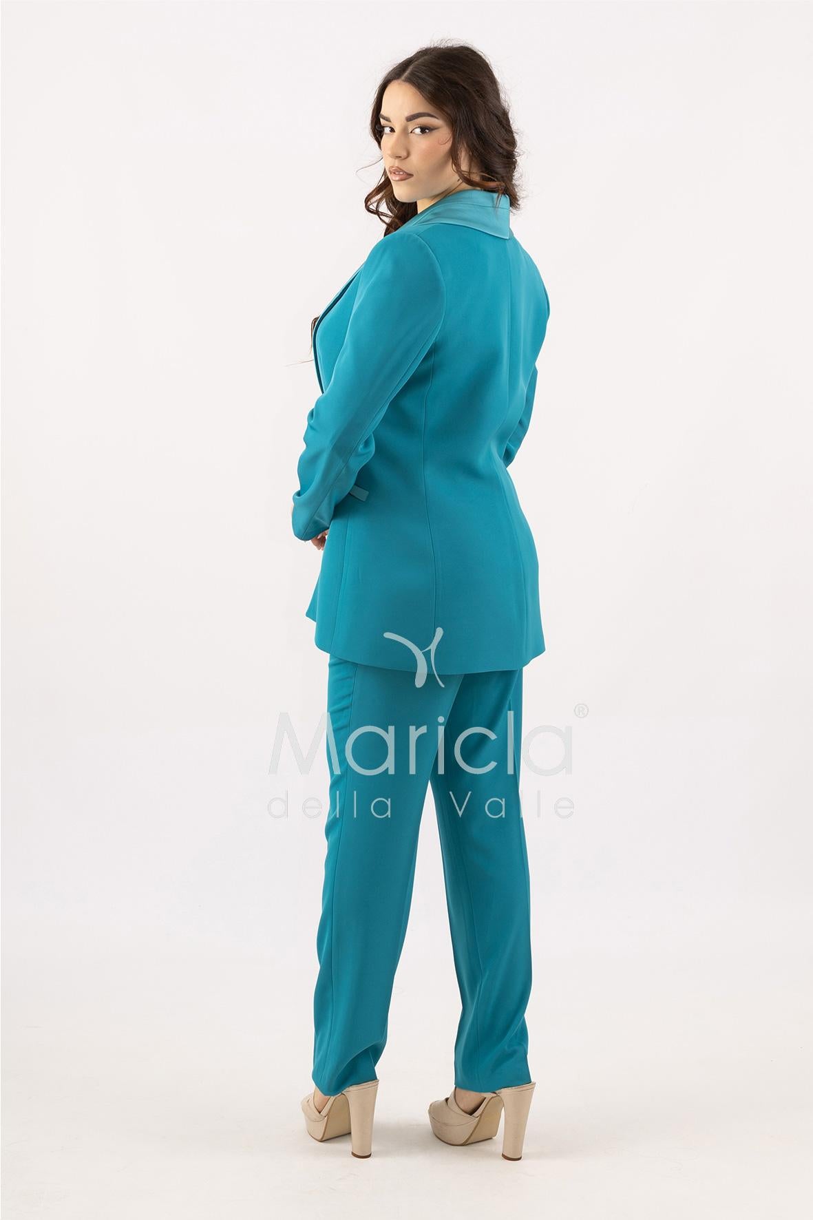 Tailleur smoking Completo 3 pezzi SH726TP TIFFANY SHARON 