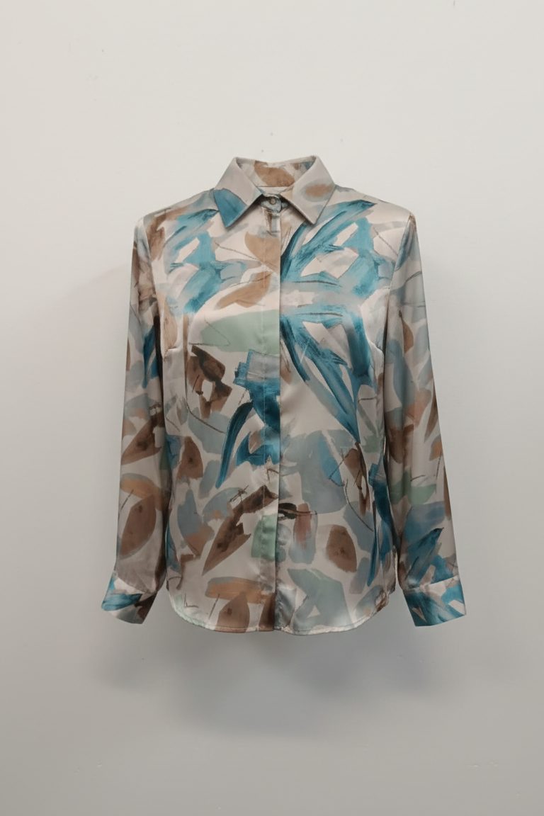 camicia fantasia ROMI2755 MENTA MARICLA 