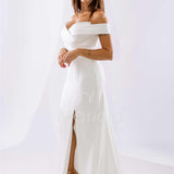 abito omerale FI7507 BIANCO MARICLA ELEGANCE 