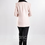 Tailleur smoking Completo 3 pezzi SH408 CREMA SHARON 