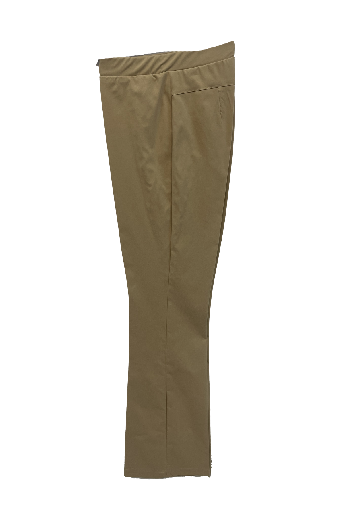 pantalone elastico zampa MS589SC BEIGE MARICLA 