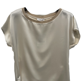 casacca mezza manica lurex ROMI2638 CREMA MARICLA 