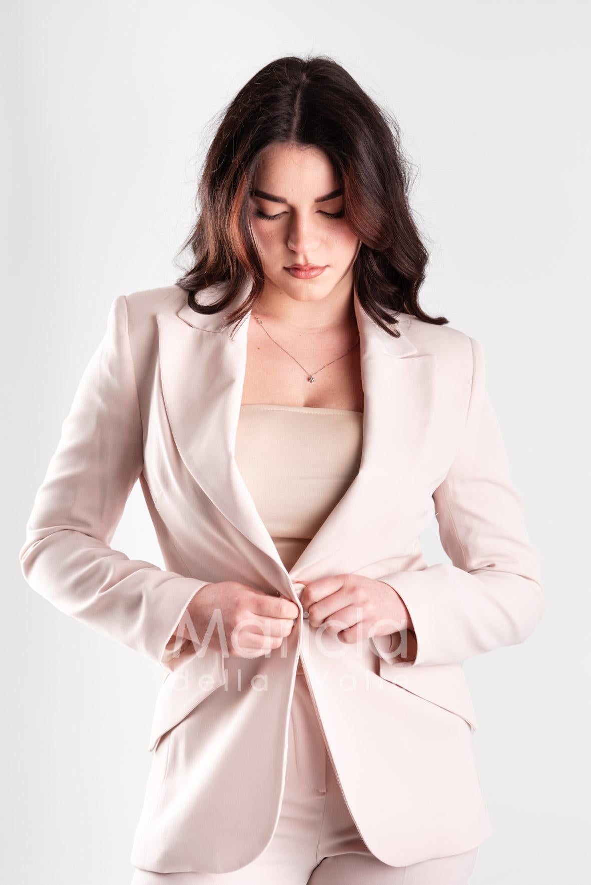 tailluer tasca obliqua PF214 CREMA PAOLA FORTI 