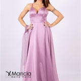 con spacco later, VI3617 GLICINE MARICLA ELEGANCE 