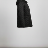 Giaccone trapuntato con cappuccio EC2508 NERO MARICLA 