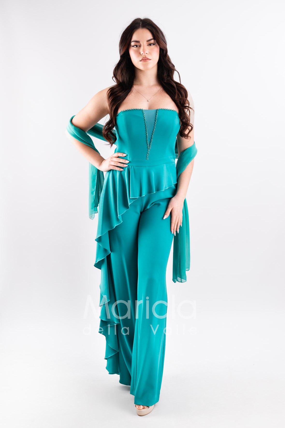tuta con baschina PF108 TIFFANY PAOLA FORTI 