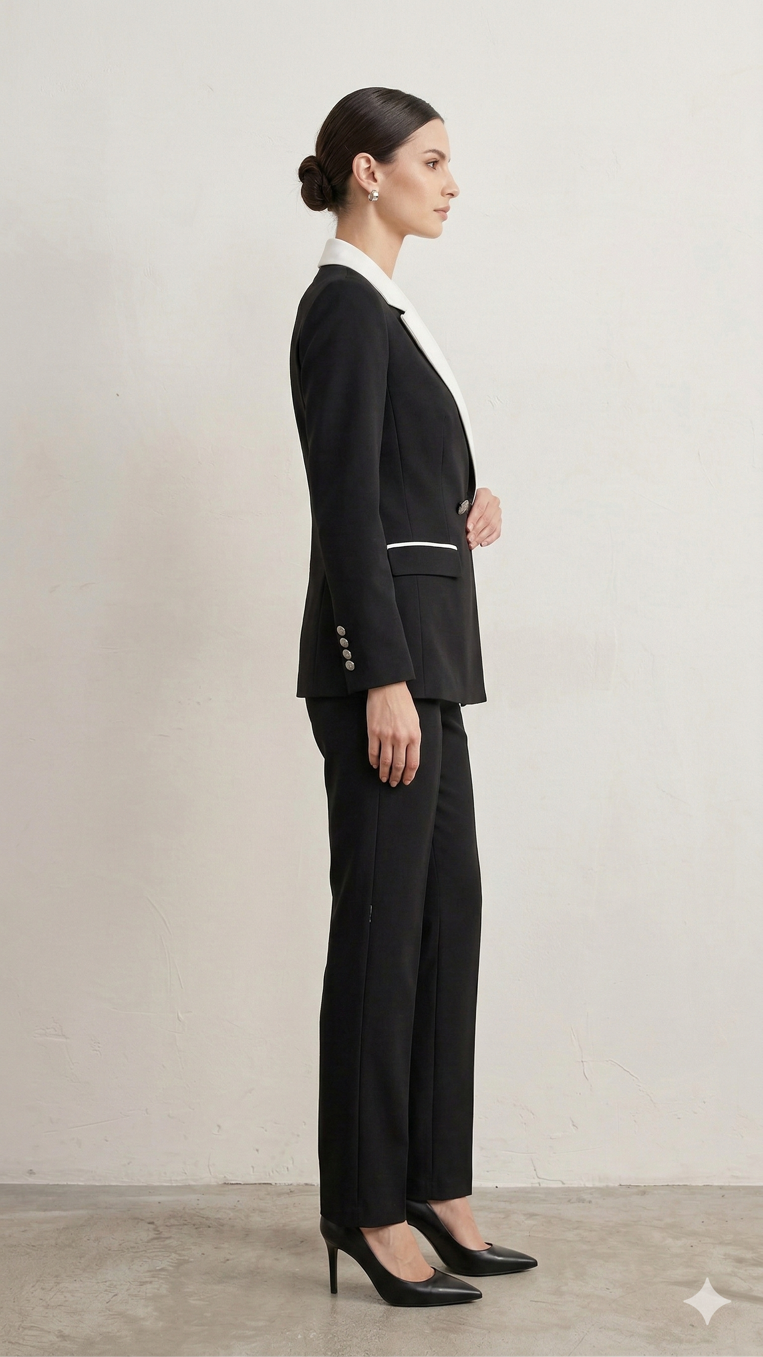 Completo Sartoriale Bicolore MUSA NERO MARICLA 