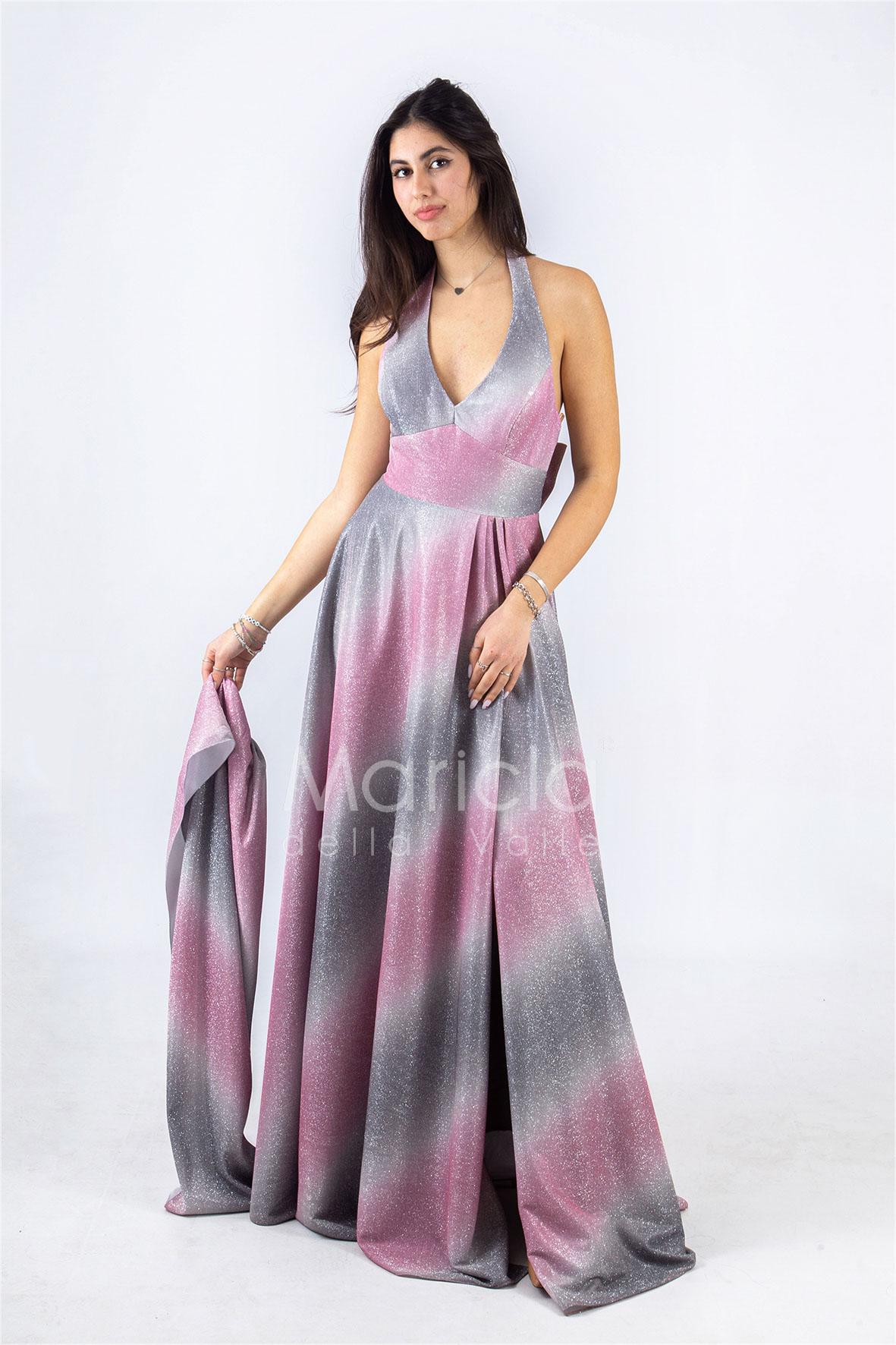 lungo sfumato glitter. SH107 ROSA SHARON 