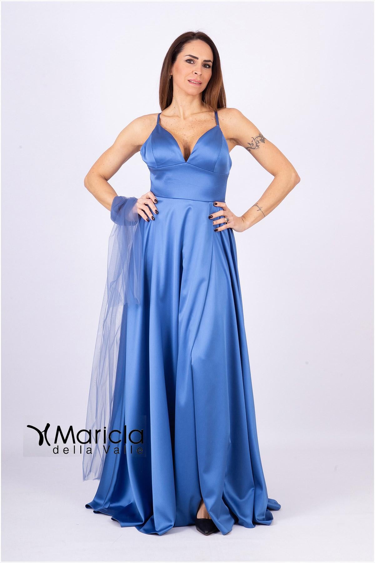 con spacco later, VI3617 INDACO MARICLA ELEGANCE 