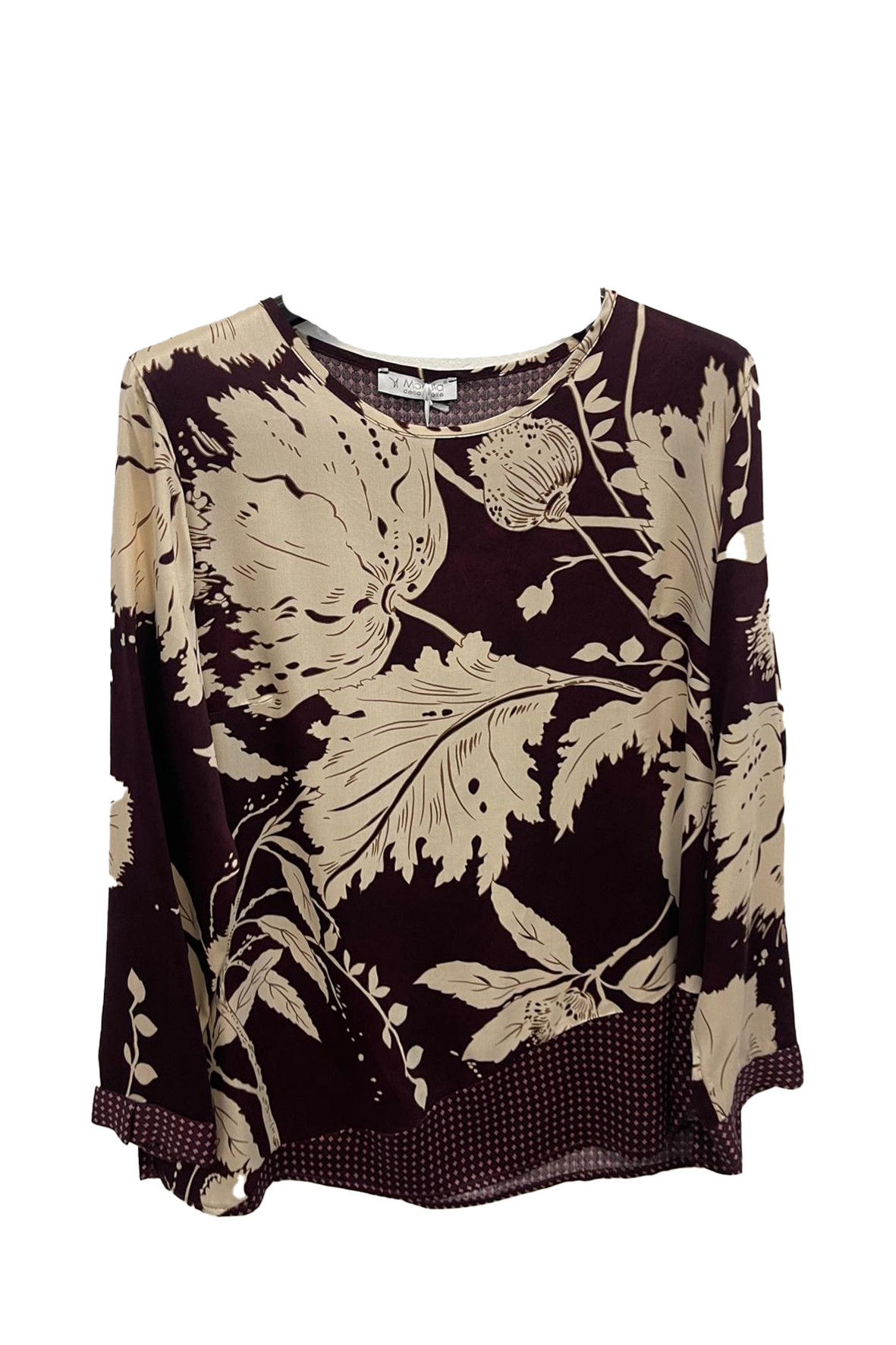 maglia doppia fantasia DB10642 AMARONE MARICLA 