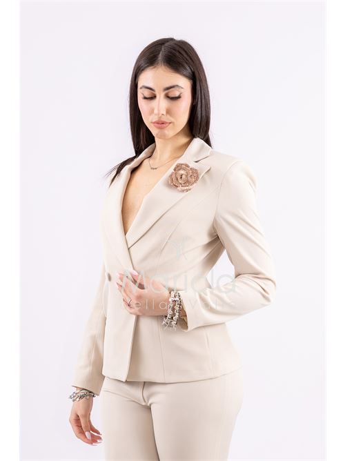 Completo Tailleur doppio Petto MARICLA | AD00499NUDE