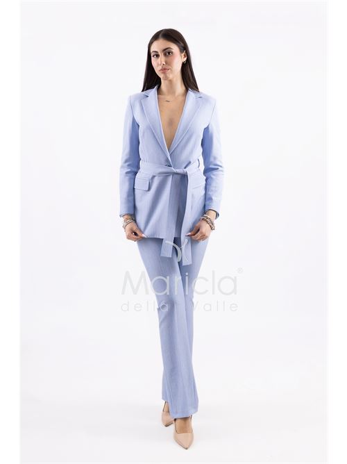 Tailleur con cinturino MARICLA | AD09233POLVERE