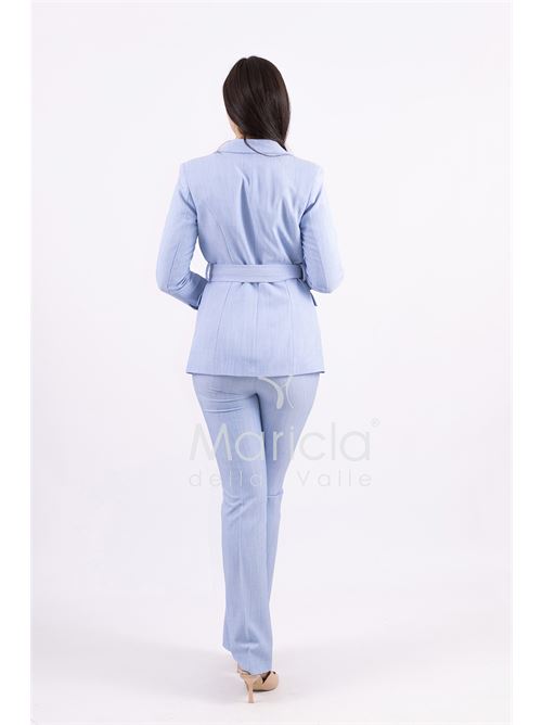 Tailleur con cinturino MARICLA | AD09233POLVERE
