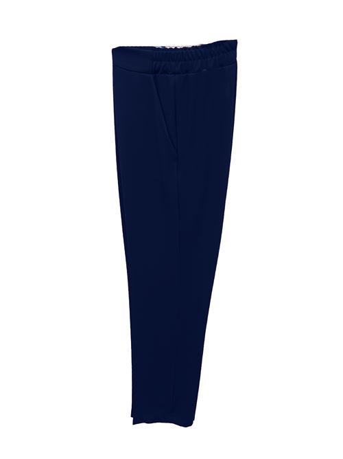 pantalone con elastico america in cady MARICLA | GR731PEBLU