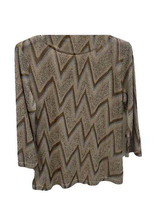 maglia fantasia rombi MARICLA | GR799PEBEIGE