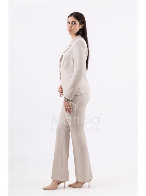 tailleur semplice MARICLA | ROMI3333SABBIA