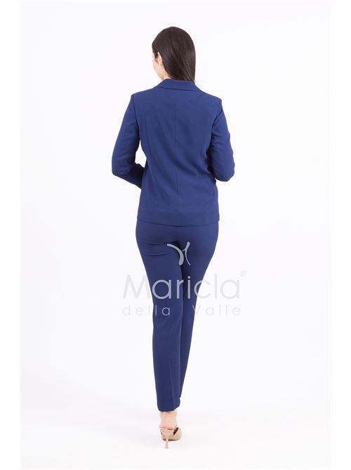 Completo tailleur collo smoking MARICLA | ROMI3872BLUETTE