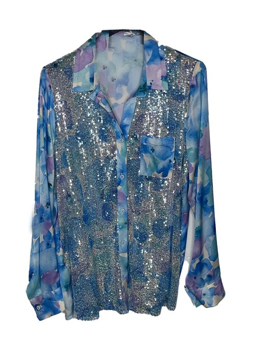 camicia paillettes e fantasia MARICLA | ZILLITURCHESE